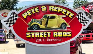 Pete & RePete Sign
